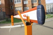 Разное: Установка шлагбаума во дворе